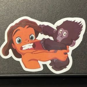 YOUNG TARZAN STICKER